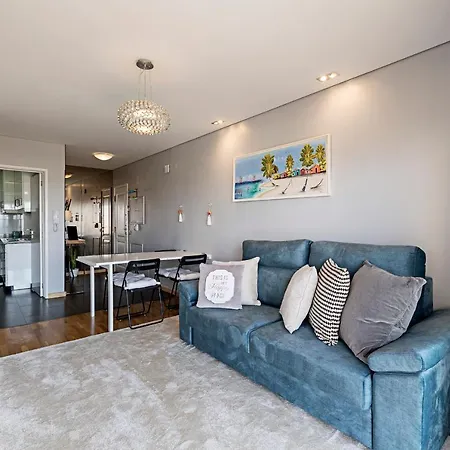 Apartmán Seaside View 2br In Povoa By Lovelystay