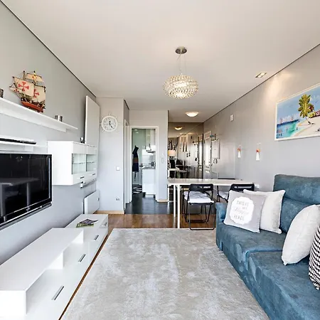 Apartmán Seaside View 2br In Povoa By Lovelystay
